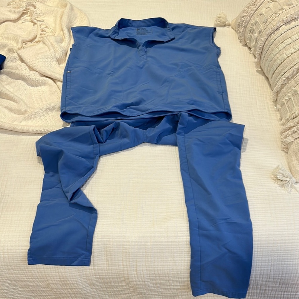 Figs Blue Women's scrubs